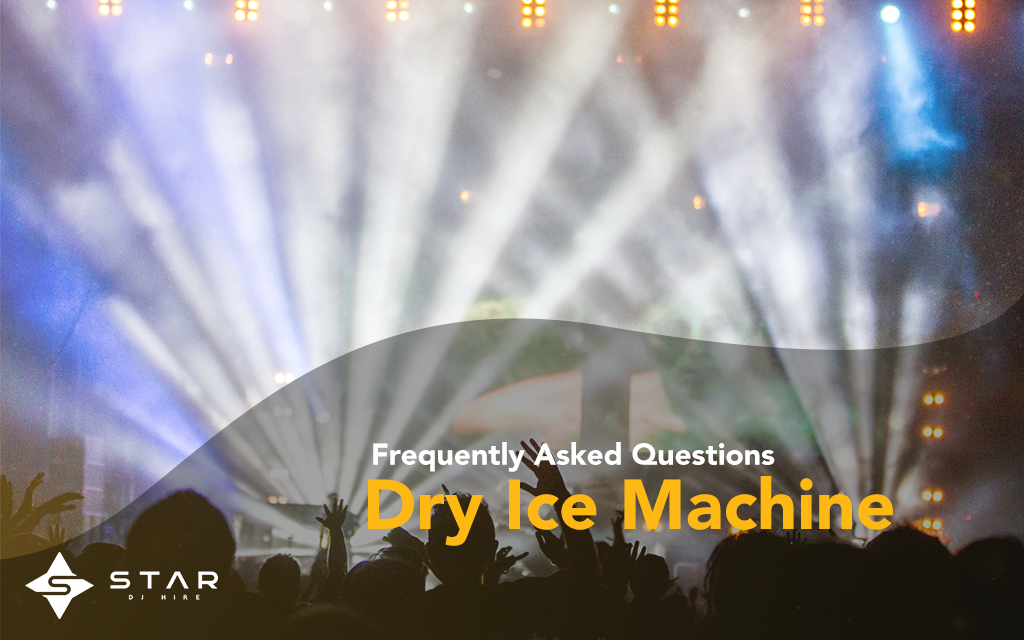 Dry Ice Machine FAQ and Equipment hire guide
